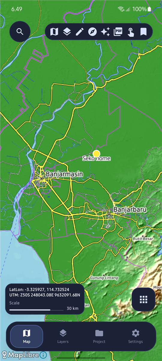 SField map view